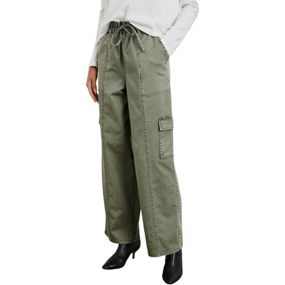 Rails Pants - Rails Sage Green Wide Leg Pants